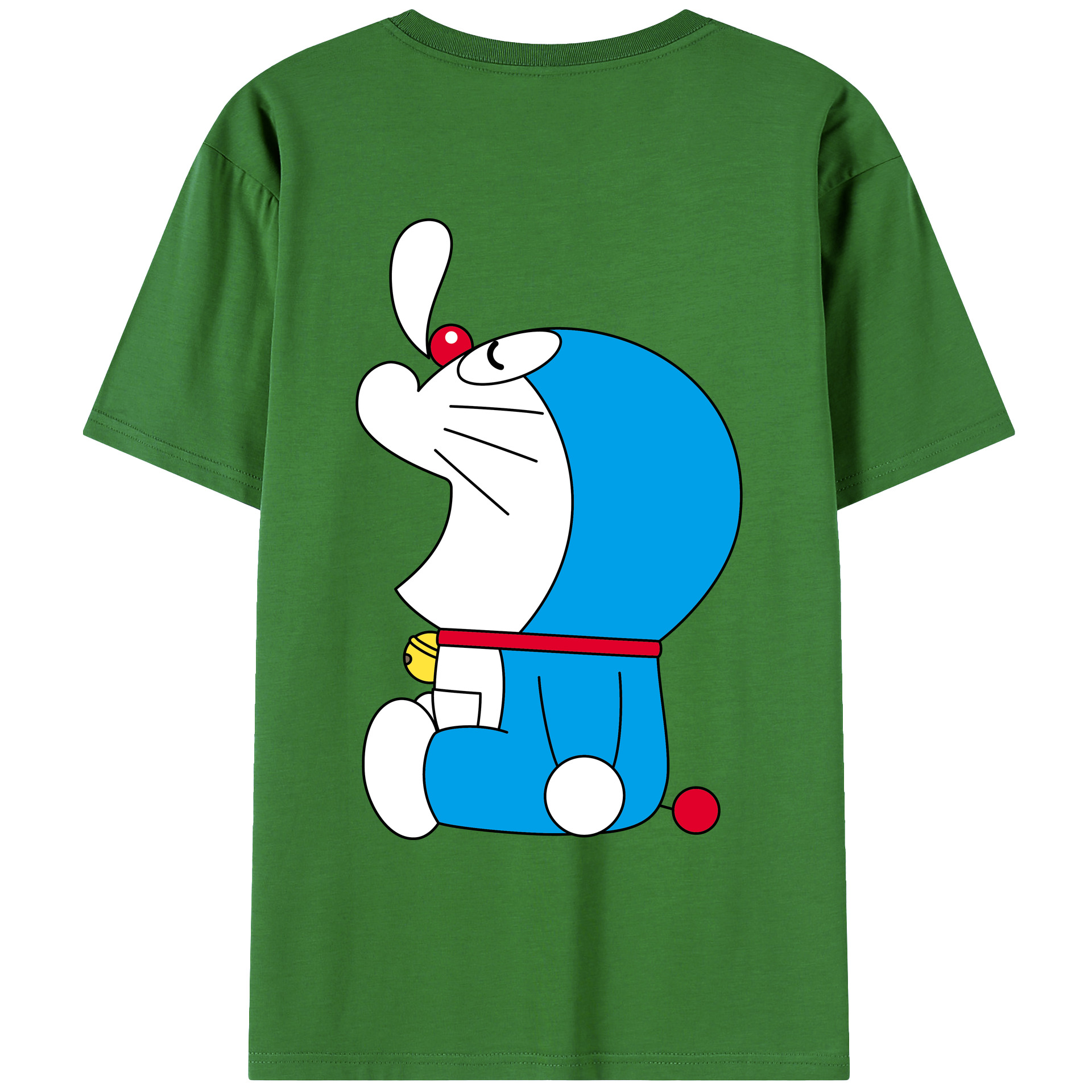 （画像用） ドラえもん Doraemon レディース半袖Tシャツ(バックプリント)
